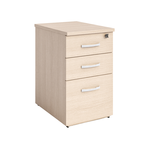  Cassettiera alta Agorà Compact - 3 cassetti - 44 x 60 x 73 cm - rovere 