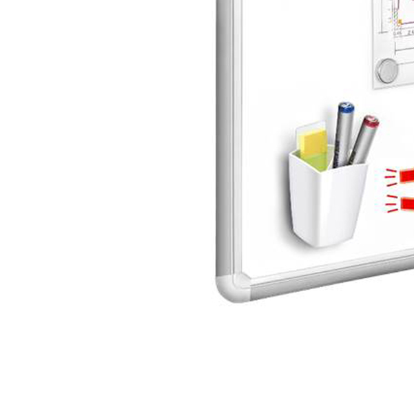  Portapennarelli magnetico - bianco - CEP 