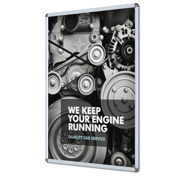  Cornice a scatto - angoli tondi - A3 - profilo 2,5 cm - Studio T 