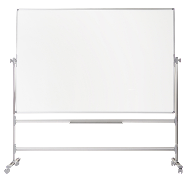  Lavagna magnetica girevole Earth - 90 x 120 cm - bianco - Bi-Office 