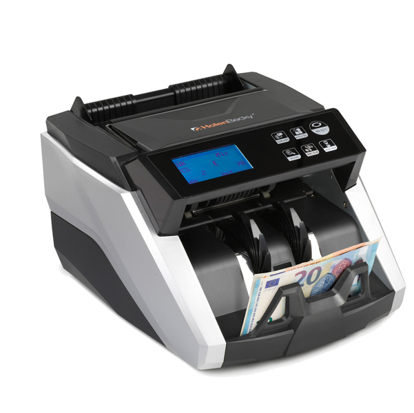  Conta/Verifica banconote HT6600 - 23,1 x 26,1 x 19,5 cm - nero/grigio - HolenBecky 