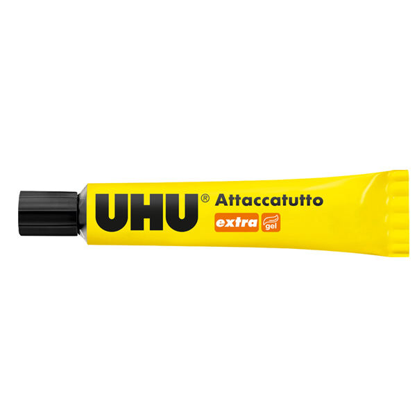  Colla attaccatutto Extra - 20 ml - trasparente - UHU 