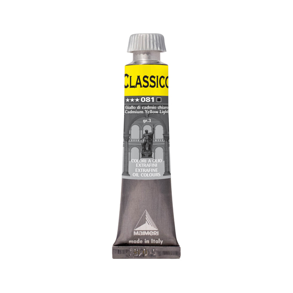  Colore a olio - extrafine - 20 ml - giallo di cadmio chiaro - Maimeri 