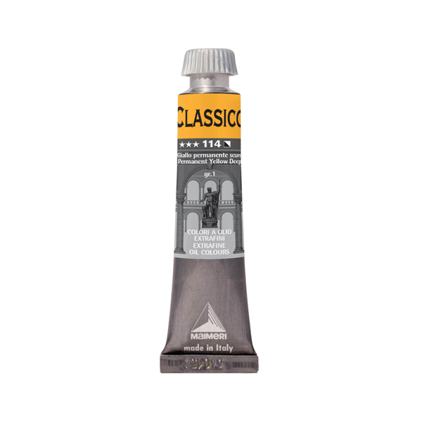  Colore a olio - extrafine - 20 ml - giallo permanente scuro - Maimeri 