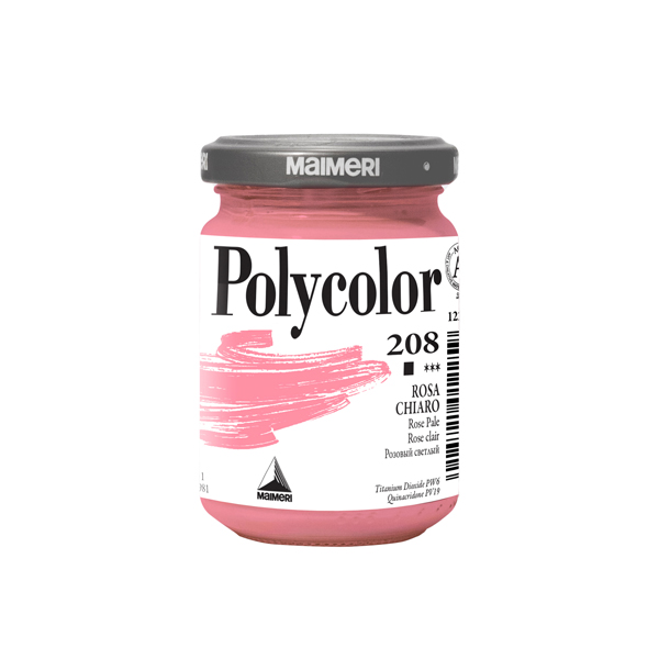  Colore vinilico Polycolor - 140 ml - rosa chiaro - Maimeri 