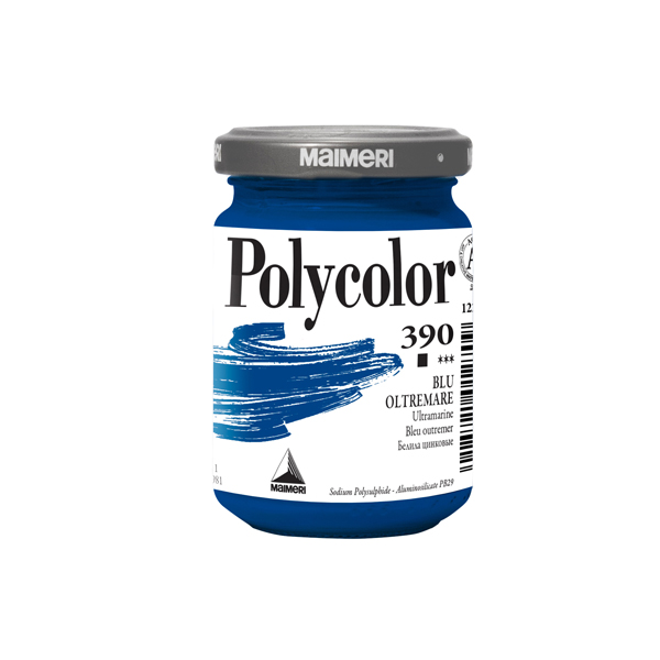  Colore vinilico Polycolor - 140 ml - blu oltremare - Maimeri 