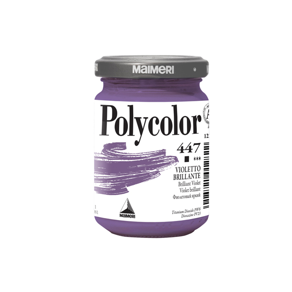  Colore vinilico Polycolor - 140 ml - violetto brillante - Maimeri 
