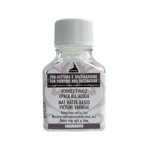  Vernice finale opaca all'acqua - 75 ml - Maimeri 
