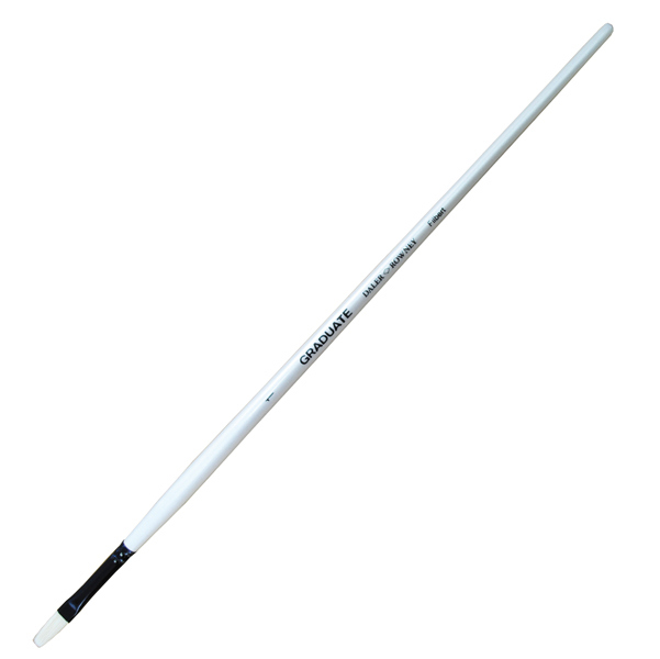  Pennello setola naturale Graduate - lingua di gatto - manico lungo - n.1 - Daler Rowney 