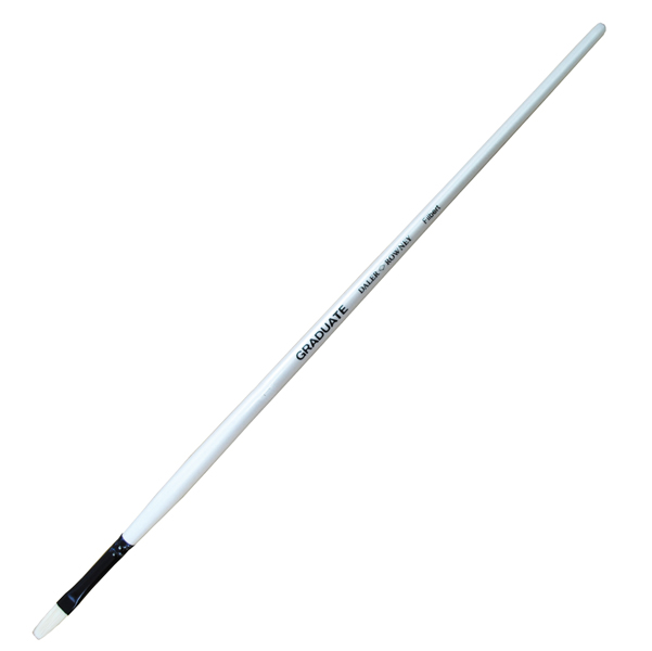  Pennello setola naturale Graduate - lingua di gatto - manico lungo - n. 8 - Daler Rowney 