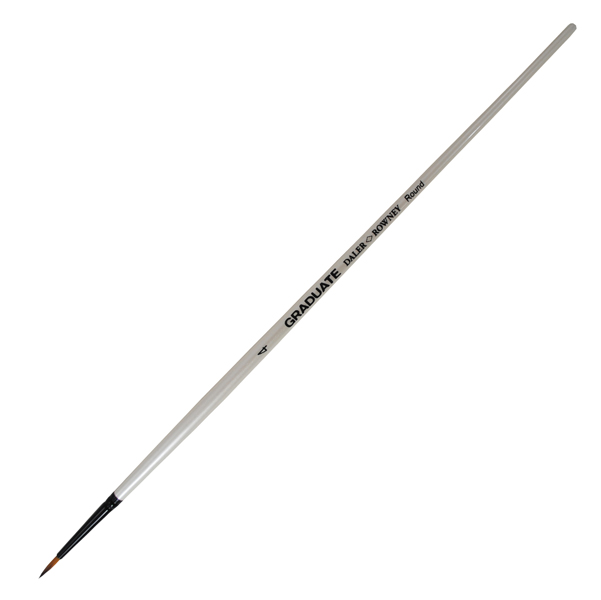  Pennello sintetico Graduate - tondo - manico lungo - n. 4 - Daler Rowney 