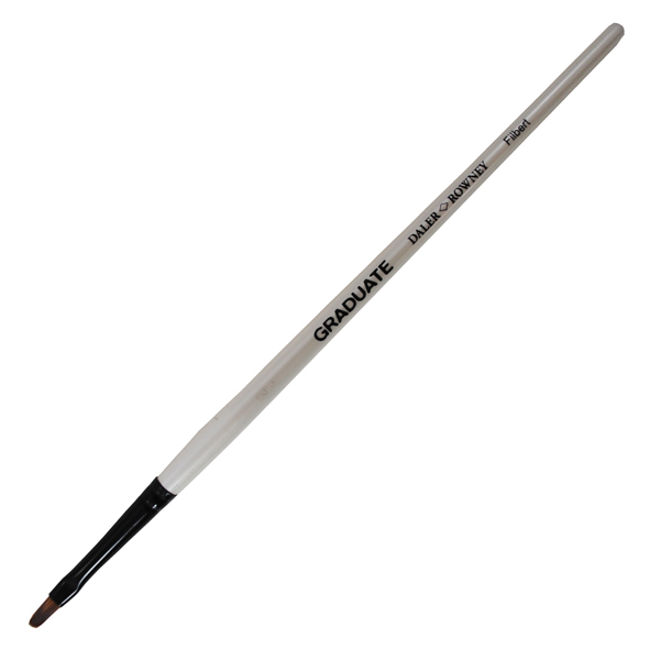  Pennello sintetico Graduate - lingua gatto - manico lungo - n. 6 - Daler Rowney 