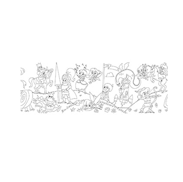  Rotolo creativo adesivo tema Fiabe 30X400cm 80gr Info 