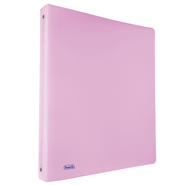  Raccoglitore Pastel - 22 x 30 cm - 4 anelli tondi 30 mm - PP - glicine - Favorit 