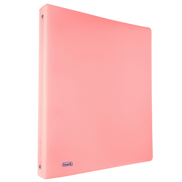  Raccoglitore Pastel - 22 x 30 cm - 4 anelli tondi 30 mm - PP - cipria - Favorit 