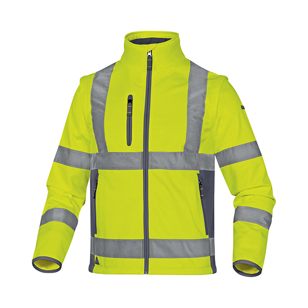  Giacca Softshell Moonlight 2 alta visibilitA' giallo fluo tg.M DeltaPlus 