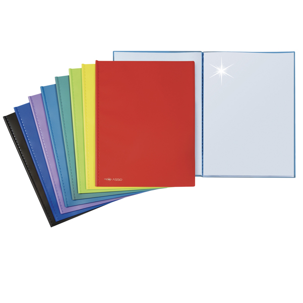  Portalistini Asso - 22x30cm - 40 buste - colori assortiti - Sei Rota 