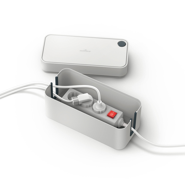  Box Cavoline S contenitore - per cavi e multipresa 3 entrate - Durable 