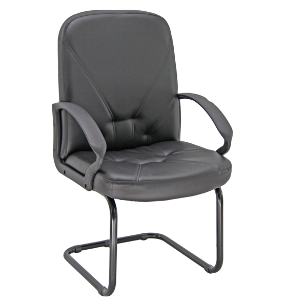  Seduta attesa Dante V - con braccioli fissi - nero - Unisit 