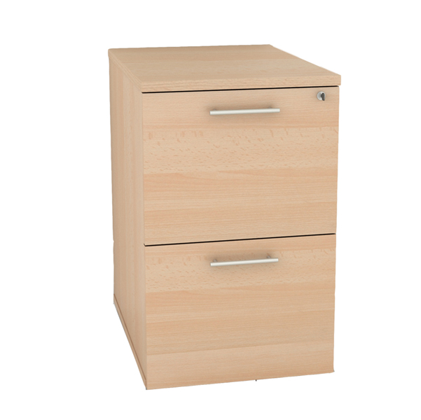  Classificatore - 2 cassetti - 49 x 55 x 73,2 cm - faggio 