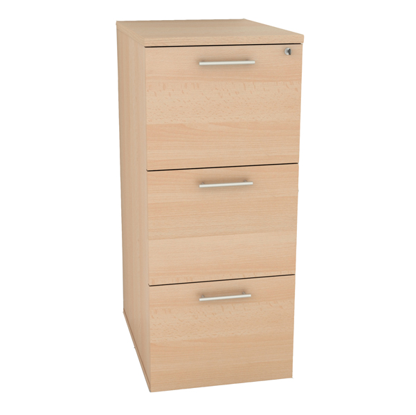  Classificatore - 3 cassetti - 49 x 55 x 107,2 cm - faggio 