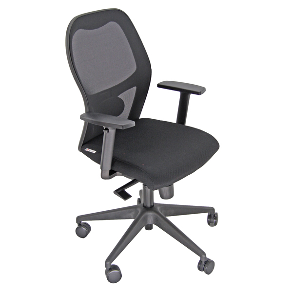  Seduta operativa Hubble Pro Memory HUHUPM - con braccioli regolabili - nero - Unisit 