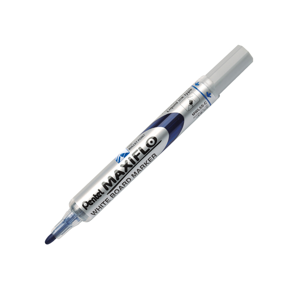  Marcatore Maxiflo Liquid Ink - per lavagna - blu - Pentel 