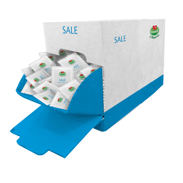  Sale - bustine monodose da 2 gr - Viander - conf. 500 pezzi 