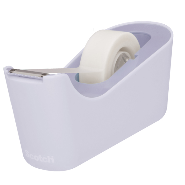  Dispenser da tavolo Magic C 18 - per nastri 33 m - 1 rotolo magic incuso - lavanda - Scotch 