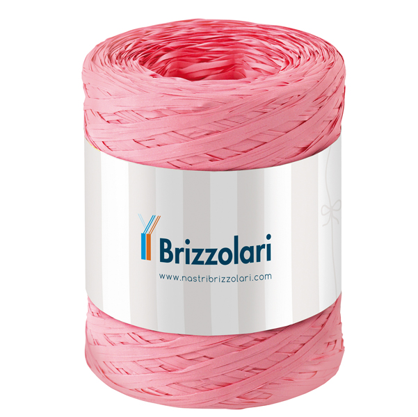  Nastro Rafia sintetica - rosa 05 - 5mmx200mt - Brizzolari 
