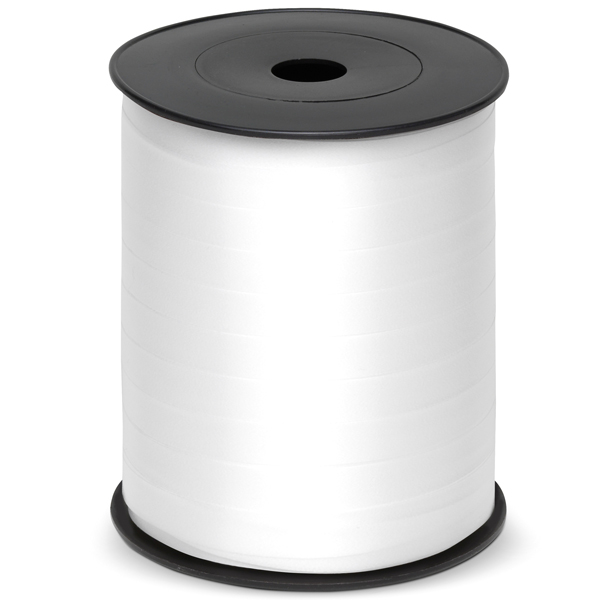  Rocca di nastro liscio 6800 - 9,5 mm x 250 mt - bianco 01 - Brizzolari 