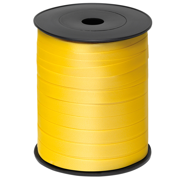  Rocca di nastro liscio 6800 - 9,5 mm x 250 mt - giallo 02 - Brizzolari 