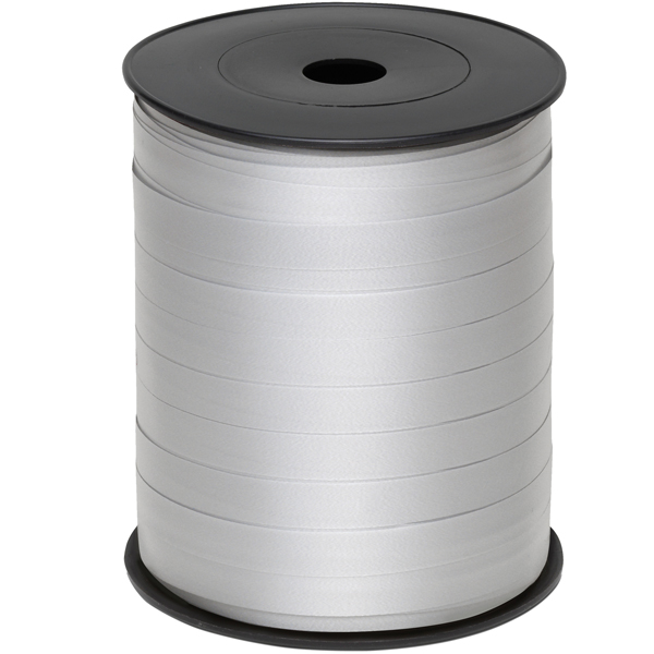  Rocca di nastro liscio 6800 - 9,5 mm x 250 mt - argento 04 - Brizzolari 