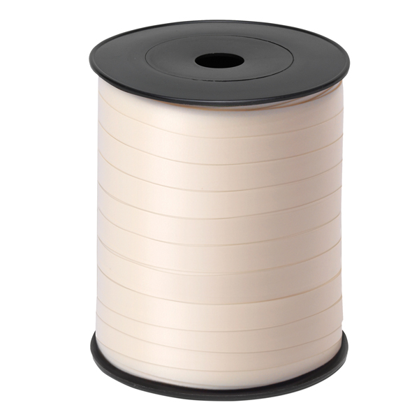  Rocca di nastro liscio 6800 - 9,5 mm x 250 mt - avorio 25 - Brizzolari 