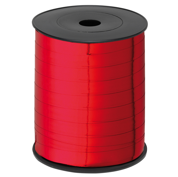  Rocca di nastro 6870 - metal - 10mmx250mt - rosso 07 - Brizzolari 