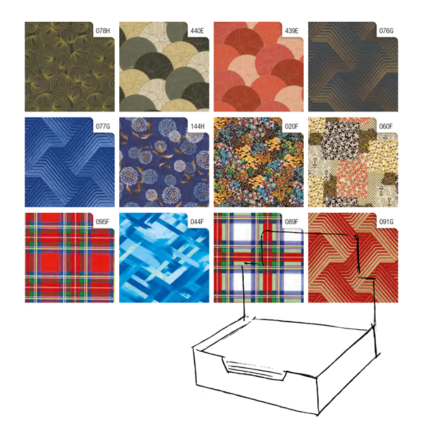  Carta regalo - raso - Classico - 70 x 100 cm - Rex Sadoch - scatola 100 fogli 