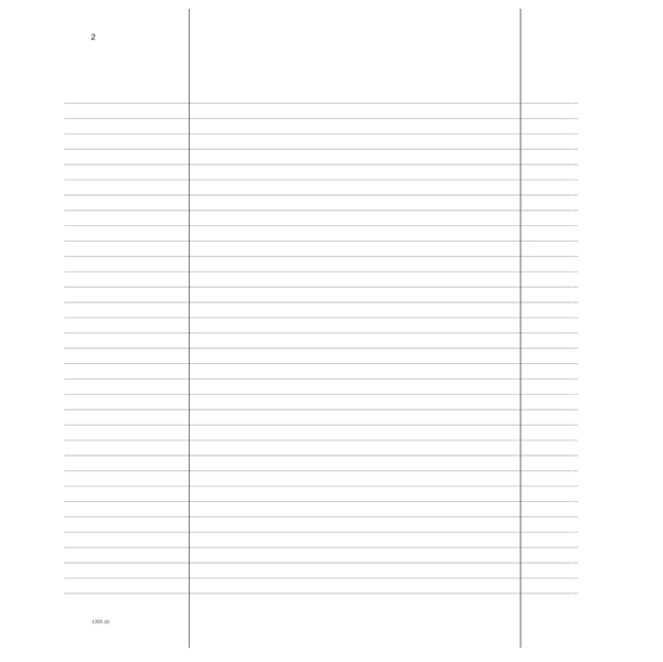  Registro Verbali di Assemblea - 96 pagine numerate - uso bollo - 31 x 24,5 cm - DU135500000 - Data Ufficio 