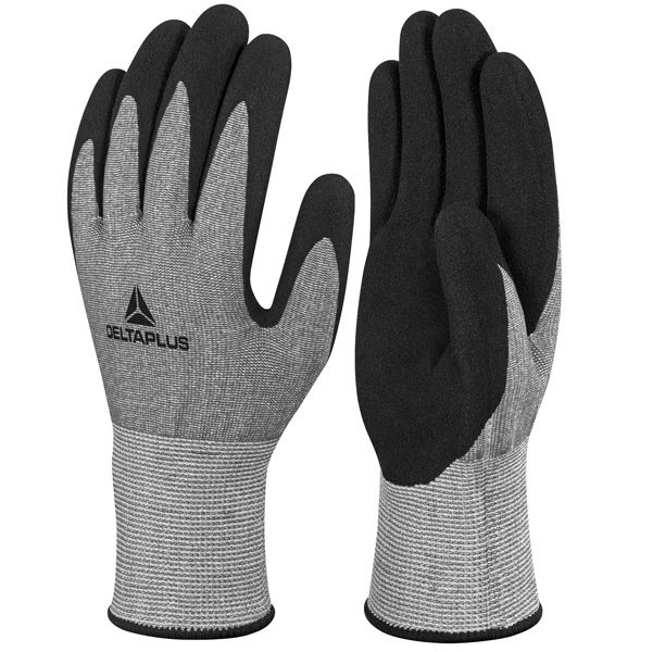  Guanti antitaglio Venicut F01- maglia Xtrem Cut - palmo in nitrile - taglia 10 - grigio - Deltaplus 
