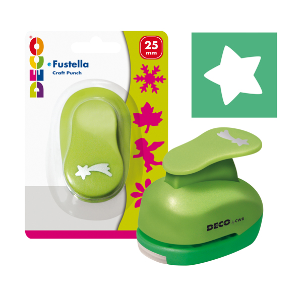  Fustella - motivo stella - dim. sagoma 25 mm - Deco 