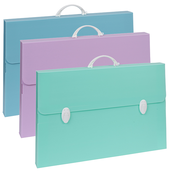  Valigetta Polionda Every Line Pastel - 36,5x56,5 cm - dorso 5,5 cm - Favorit 