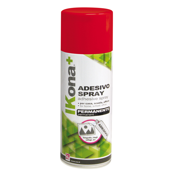  Adesivo spray - permanente - 400 ml - IKona+ 