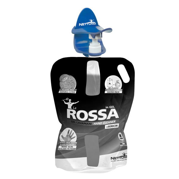  Supporto a muro T-Duck per sacche ricarica T-Bag - 3 L - blu - Nettuno 