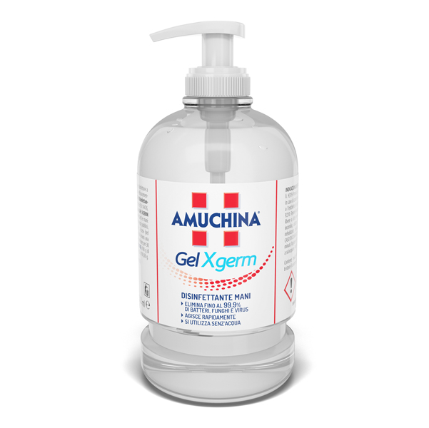  Gel X-Germ disinfettante mani - 500 ml - Amuchina Professional 