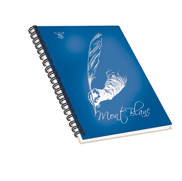  Blocco notes - spiralato sul lato lungo - 5mm - 22,3 x 28cm - 80gr - 70 fogli - Pigna 