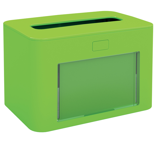  Dispenser personalizzabile - per tovaglioli interfogliati - verde - Papernet 