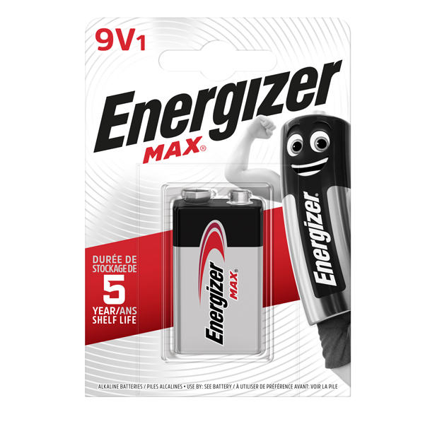  Pila Transistor - 9V - Max - Energizer - blister 1 pezzo 