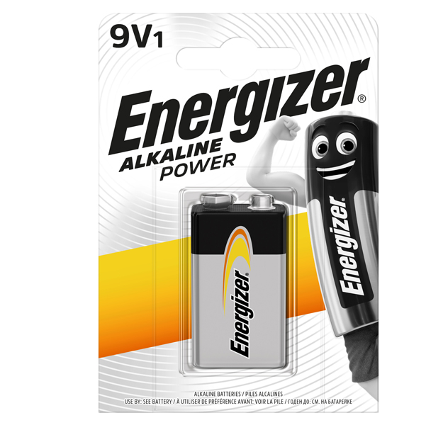  Pila Transistor - 9V - Alkaline Power - Energizer - blister 1 pezzo 