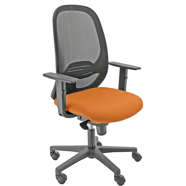 Seduta operativa Andy ANN - con braccioli regolabili - arancio - Unisit 