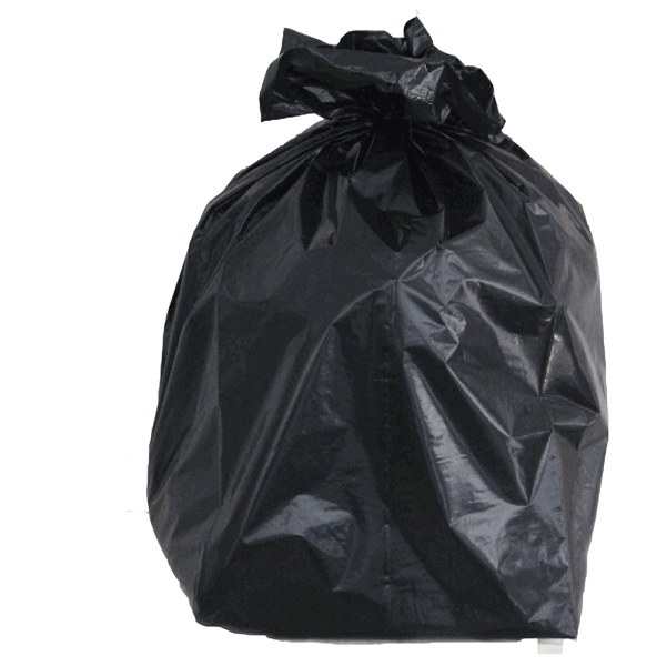  Sacchi - 72 x 110 cm - 110 L - 47 micron - nero - Rolsac - scatola 200 pezzi 