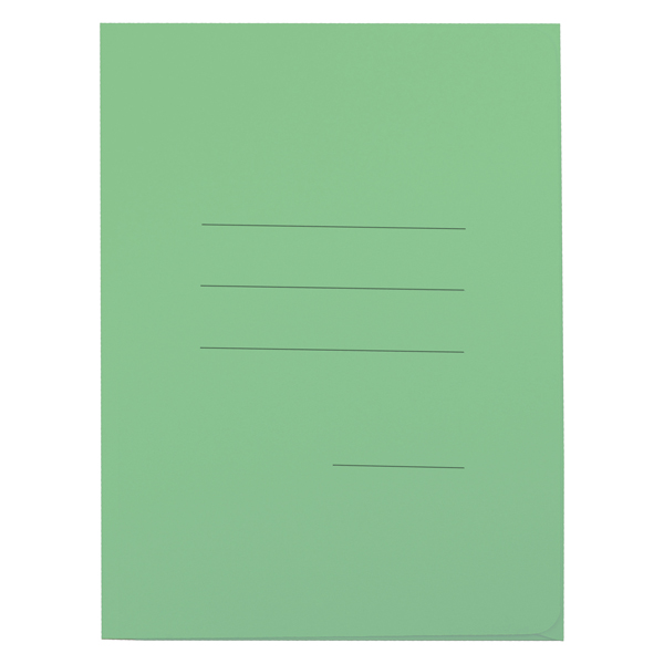  Cartellina 3 lembi con stampa Cartex - 200 gr - A4 - verde - Blasetti - conf. 25 pezzi 